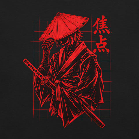 Cyberpunk Ronin T-Shirt – Japanese Samurai Graphic Tee - Image 2