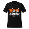 BOO CREW T-Shirt - Cute Halloween Ghosts and Spiders Graphic Tee
