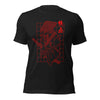 Cyberpunk Japan Samurai T-Shirt – Red Japanese Warrior Graphic T-Shirt