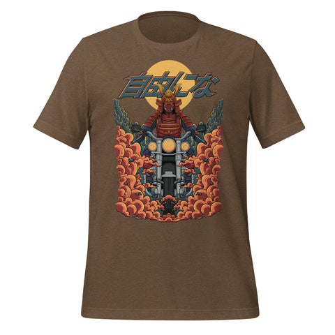 Cyberpunk Samurai Motorcycle T-Shirt – Japanese Biker Graphic Tee - Image 17