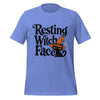 Resting Witch Face T-Shirt - Funny Halloween Black Cat Graphic Tee