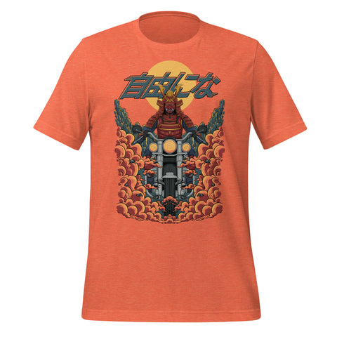 Cyberpunk Samurai Motorcycle T-Shirt – Japanese Biker Graphic Tee - Image 25
