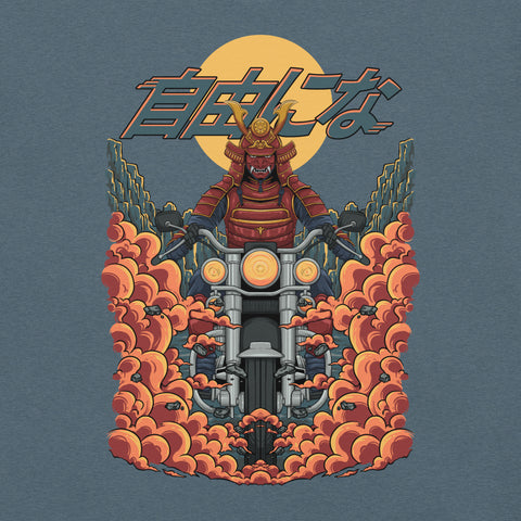 Cyberpunk Samurai Motorcycle T-Shirt – Japanese Biker Graphic Tee - Image 23