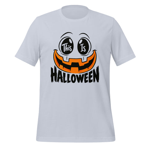This Is Halloween T-Shirt - Spooky Pumpkin Face Graphic Tee - Image 17