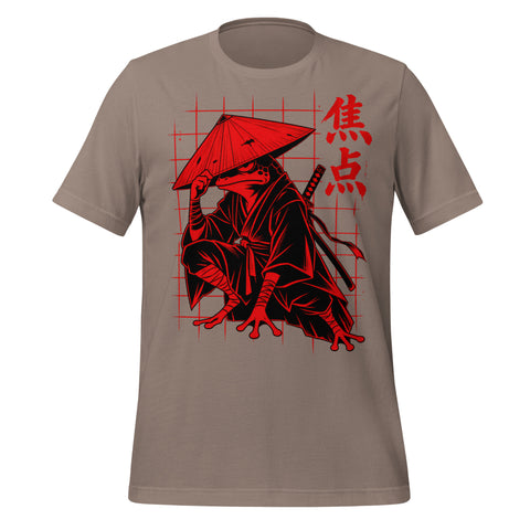 Cyberpunk Frog Samurai T-Shirt – Japanese Ronin Graphic Tee - Image 13