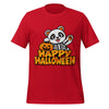 Happy Halloween T-Shirt - Cute Skeleton Panda and Pumpkin Graphic Tee