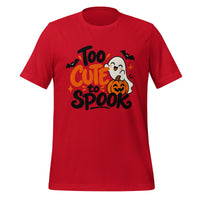 Too Cute to Spook T-Shirt - Cute Halloween Ghost Graphic Tee