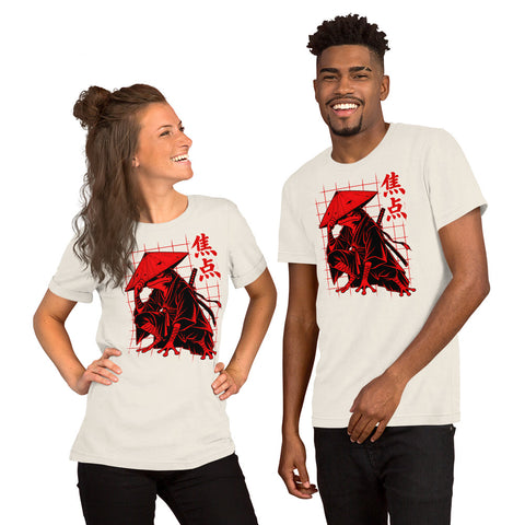 Cyberpunk Frog Samurai T-Shirt – Japanese Ronin Graphic Tee - Image 24