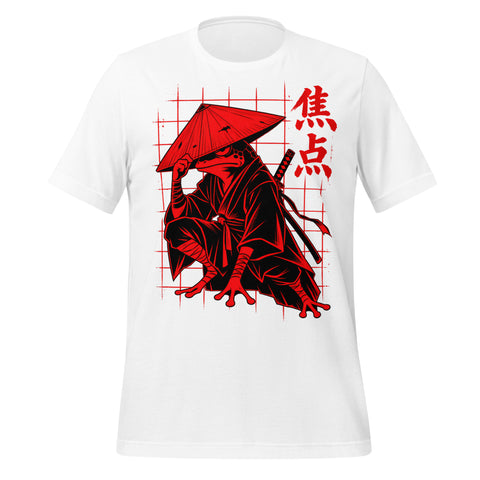 Cyberpunk Frog Samurai T-Shirt – Japanese Ronin Graphic Tee - Image 5