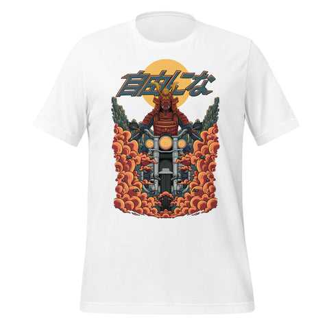 Cyberpunk Samurai Motorcycle T-Shirt – Japanese Biker Graphic Tee - Image 33