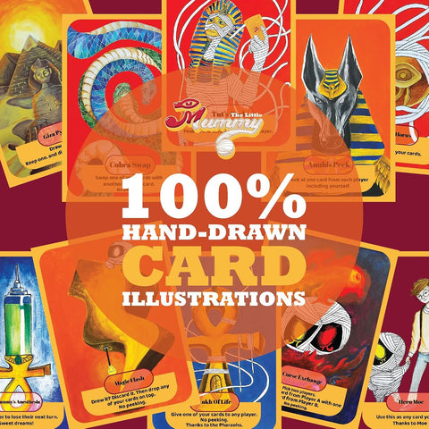The Little Mummy - Ancient Egypt Party Game for Kids, Adults & Family (2-8 Players Ages 7+) - Wonderland Workshop - Image 6
