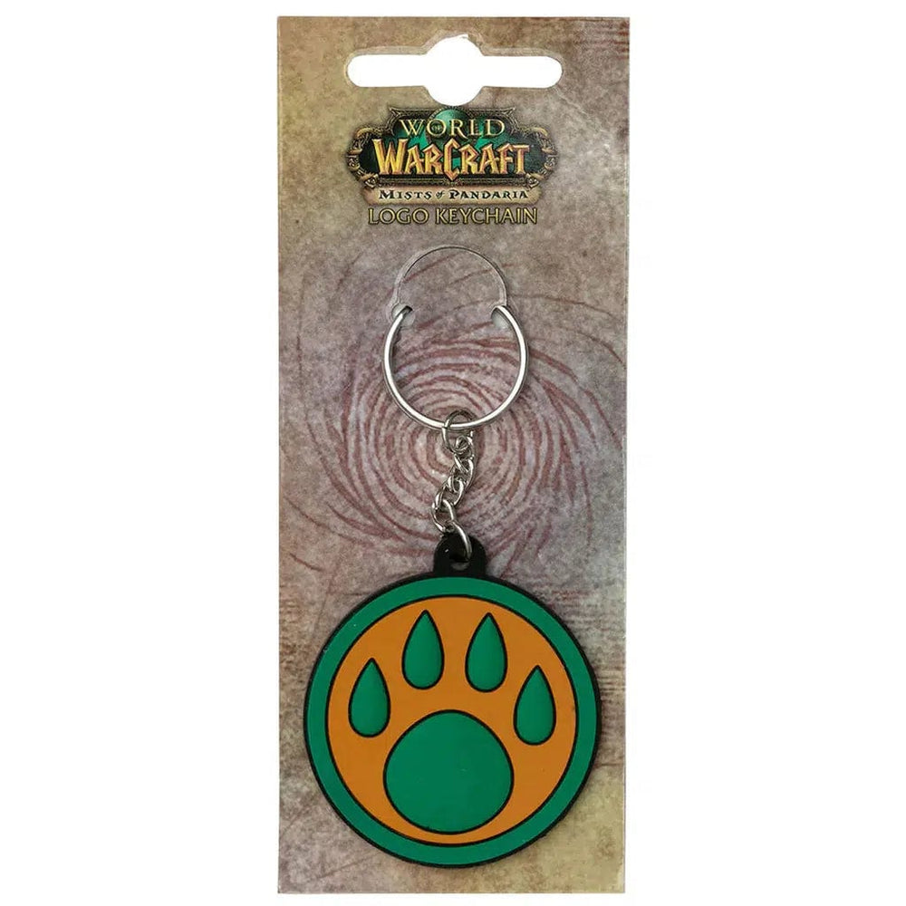 World of Warcraft - Monk Paw Logo Keychain - J!NX - PVC Rubber — Poggers